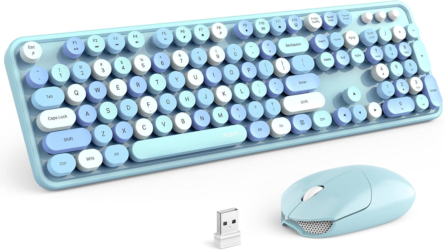 Schaumstoff-Tastatur Grün Kabellos