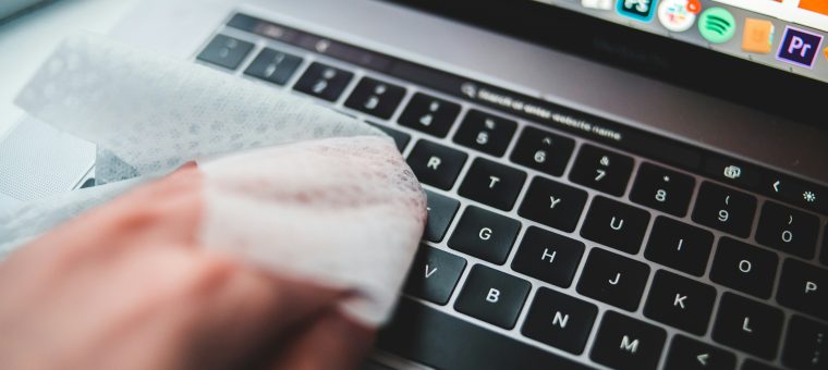 Laptop reinigen
