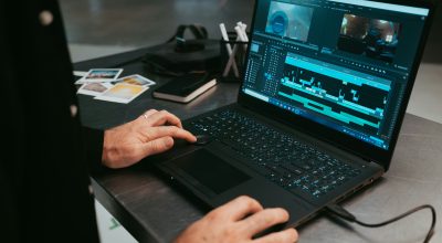 Laptop für Videobearbeitung